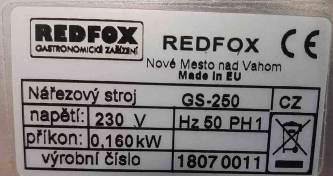 Nářezový stroj GS-250   - foto 3