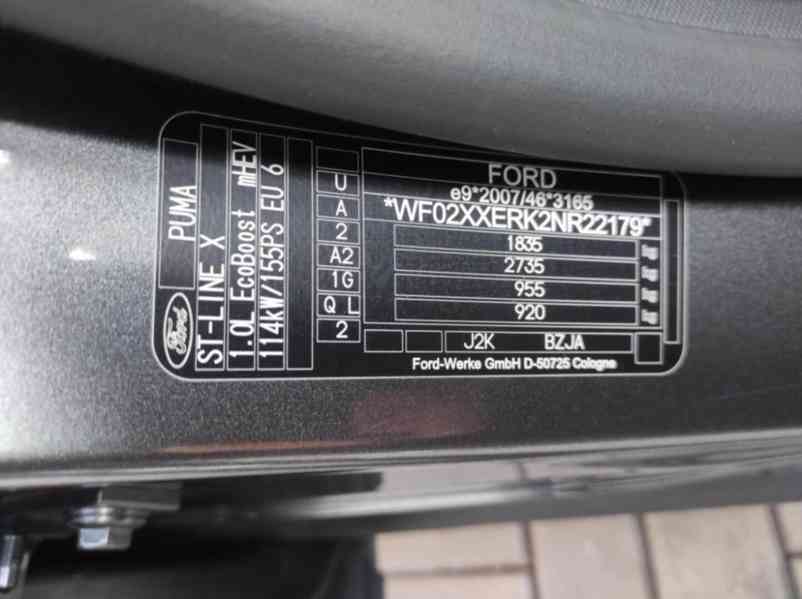 Ford Puma 1,0   ST-Line X, 114 kW, automat - foto 11