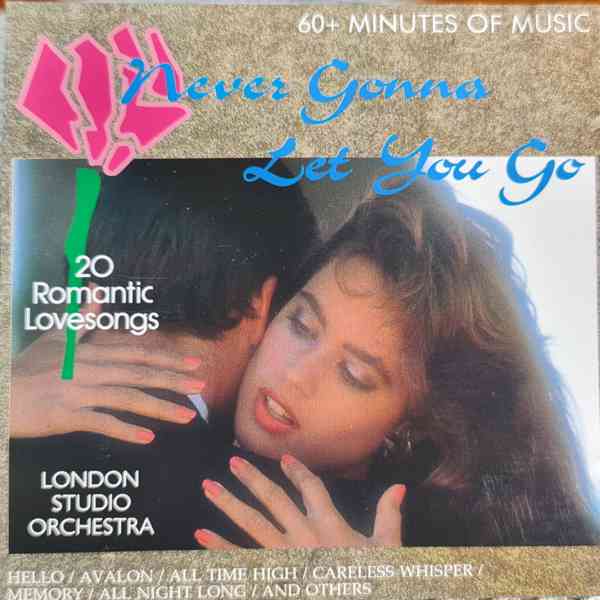 CD - NEVER GONNA LET YOU GO / 20 Romantic Lovesongs - foto 1