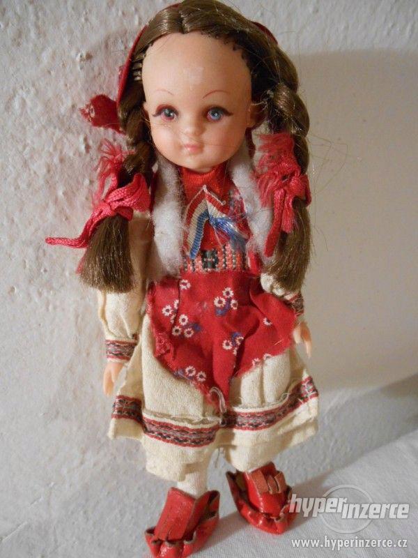 Stará porcelánová panenka - indiánka - foto 4