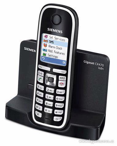 Gigaset CX470 ISDN bezdrátový telefon - foto 1
