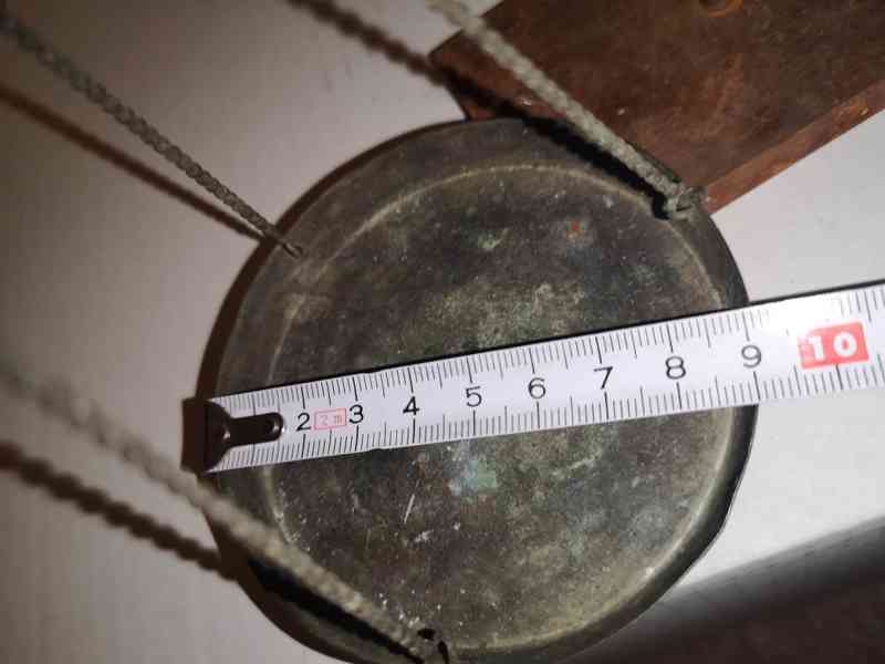 min. 144 let stará kupecká váha - četné cejchy od r. 1880!  - foto 19