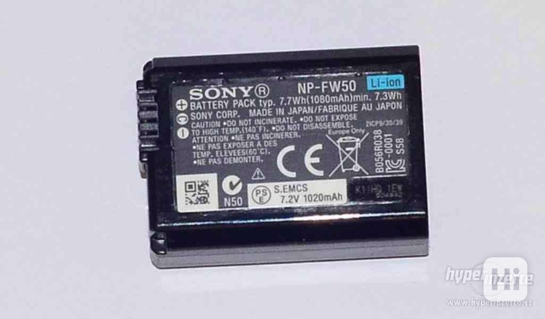 Sony NP-FW50 Baterie pro SONY A7, A55, A5000, A6000, NEX-3,5 - foto 1