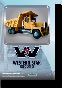 Papírový model Western Star 6900XD - foto 1
