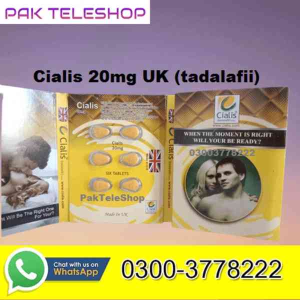 Cialis 20mg 6 Tablet UK Price In Pakistan - 03003778222
