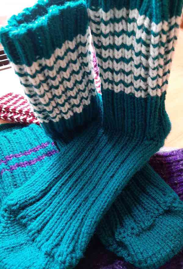 Pletené ponožky - foto 12