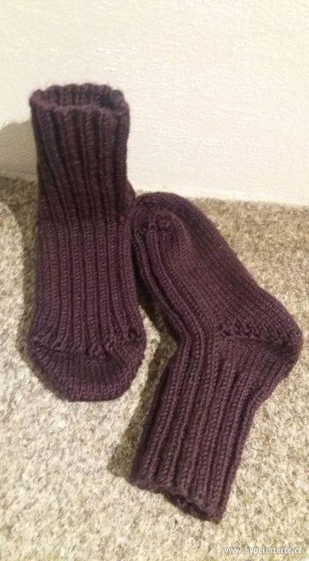 Pletené ponožky - foto 3