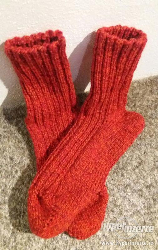 Pletené ponožky - foto 4