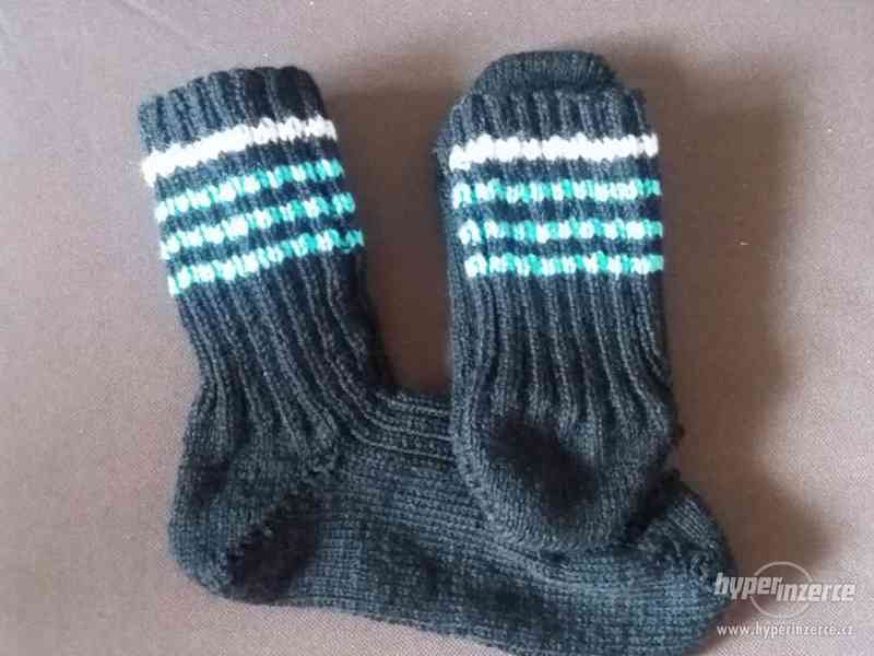 Pletené ponožky - foto 6