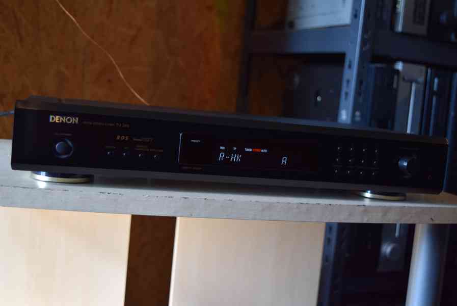 DENON TU-245 PĚKNÝ A VÝBORNÝ STEREO TUNER S RDS !! - foto 1