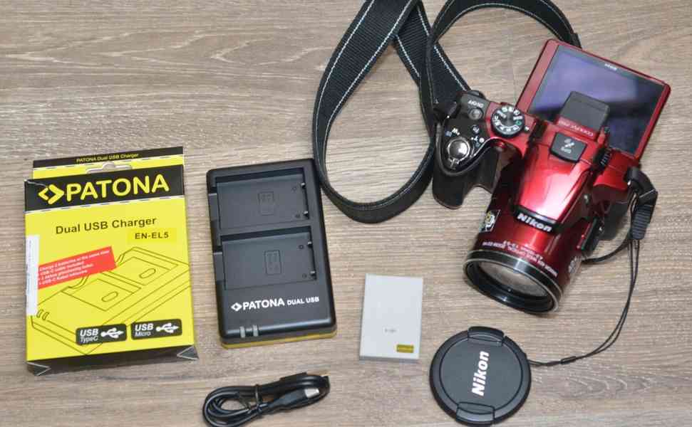 Nikon CoolPix P510 CMOS*42x O.ZOOM*Full HDV*GPS - foto 3