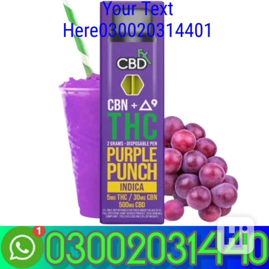 CBDfx Delta-9 THC + CBD Vape : Purple Punch (Indica) In Sarg - foto 1