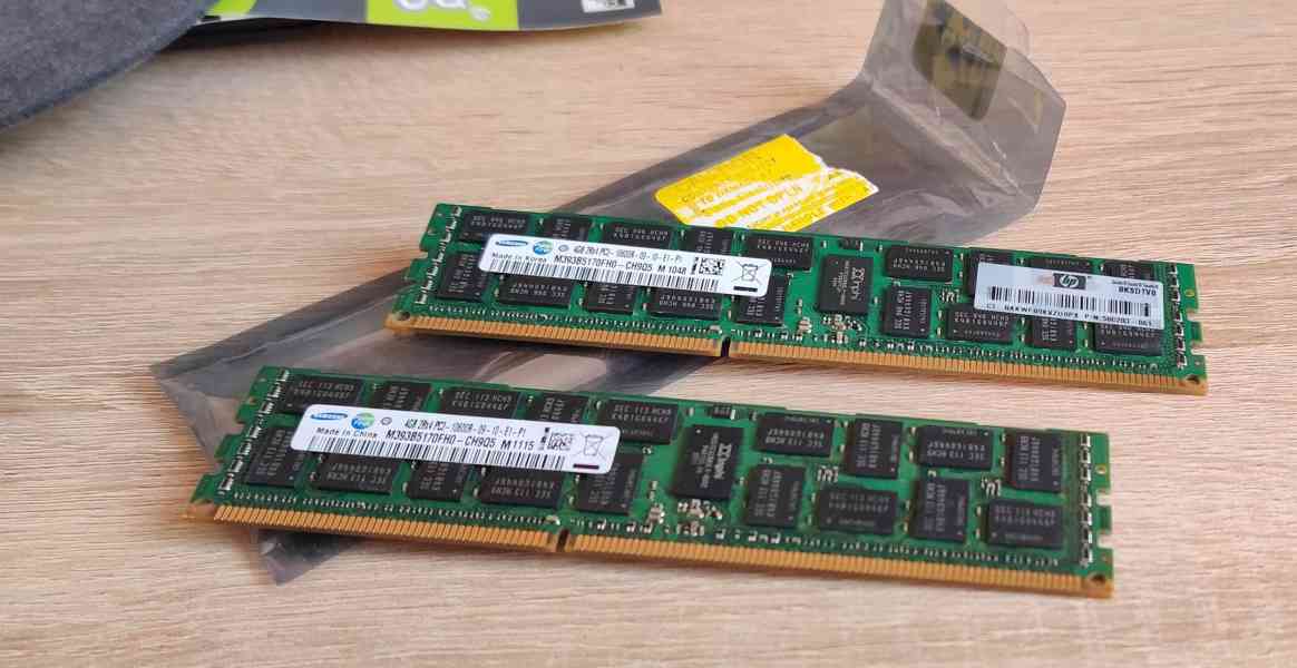 2x RAM 4GB 2Rx4 PC3 - foto 1