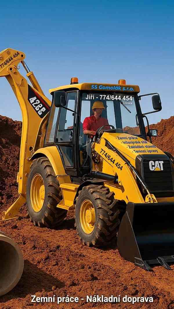 STAVEBNÍ STROJE • ZEMNÍ PRÁCE - foto 3
