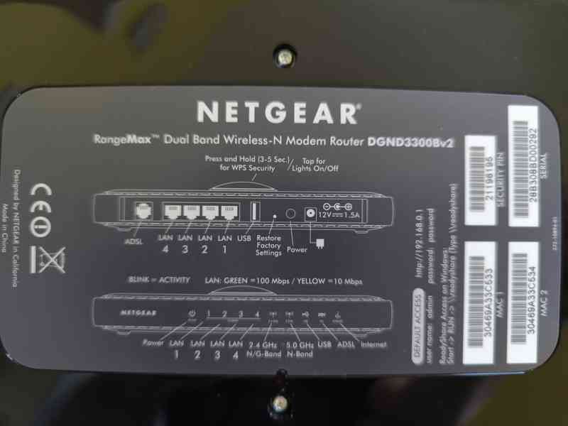 Netgear ADSL2+ modem/router - foto 3