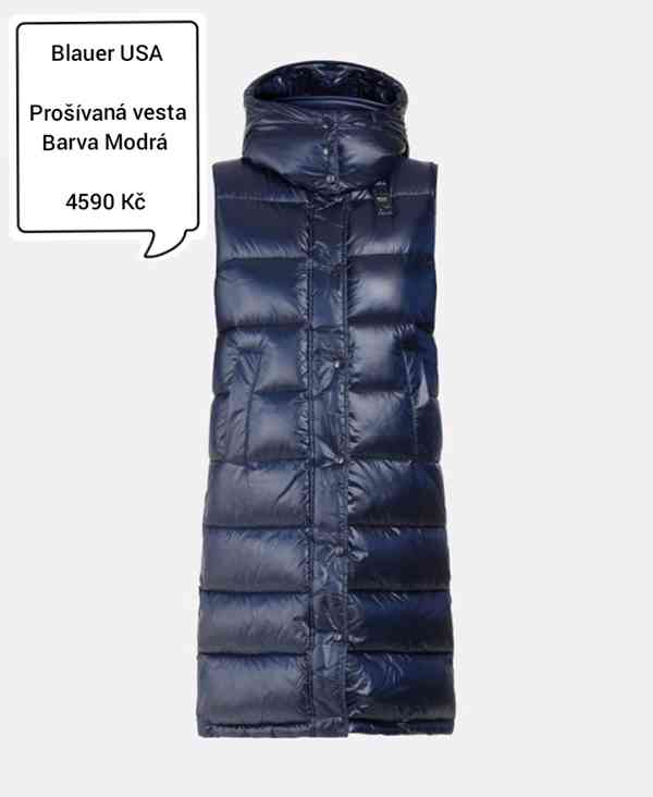 Stylová prošívaná vesta od Blauer USA - foto 4