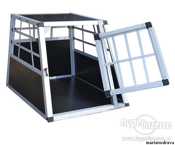 NOVÁ TRANSPORTNÍ KLEC, BOX DO AUTA PRO PSA - foto 1