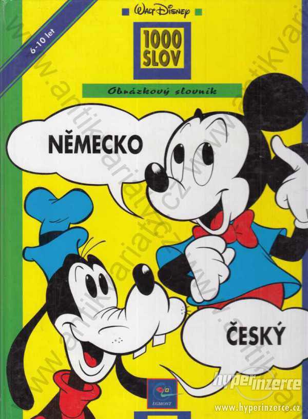 Obrázkový slovník německo český Walt Disney 2000 - foto 1