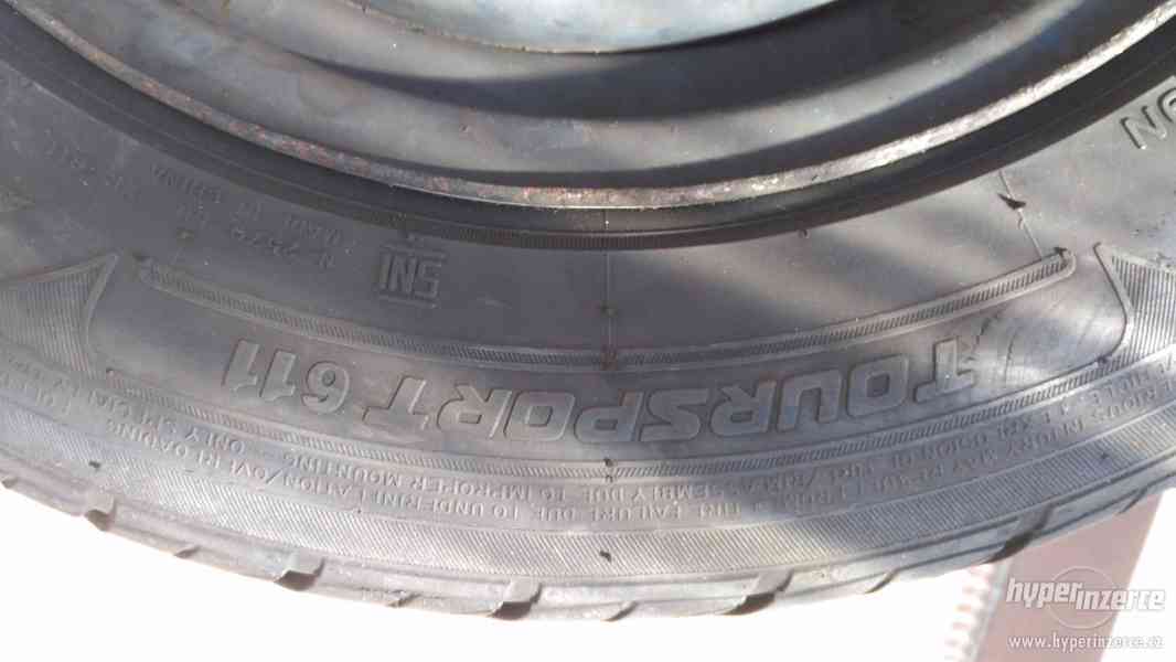 Letní pneu 195/65 R15 91H + disky 6Jx15 5x100 - foto 6