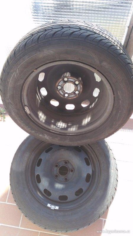 Letní pneu 195/65 R15 91H + disky 6Jx15 5x100 - foto 7
