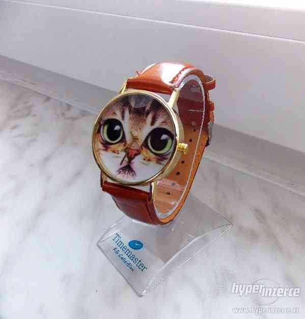 Nové stylové hodinky Kočka - foto 3