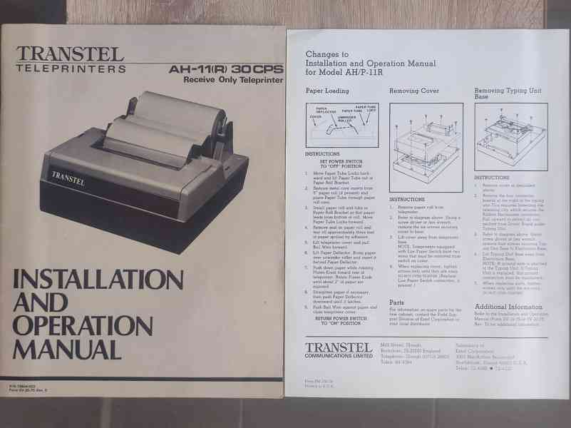 DÁLNOPIS TRANSTEL AH-11R - foto 8