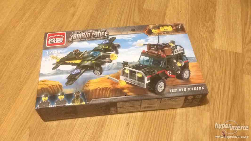 Stavebnice kompatibilní s LEGO ve vojenském stylu 3 nové - foto 1