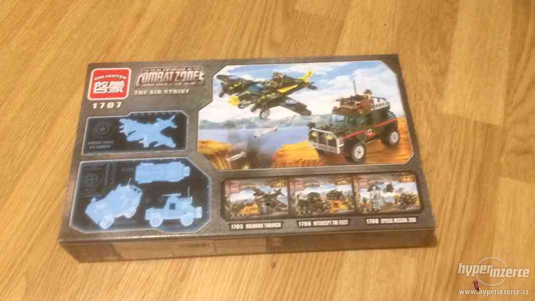 Stavebnice kompatibilní s LEGO ve vojenském stylu 3 nové - foto 2