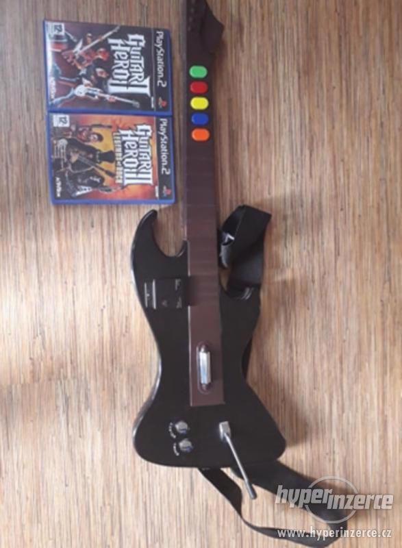 Prodám kytaru na PS2 s hrama - foto 2