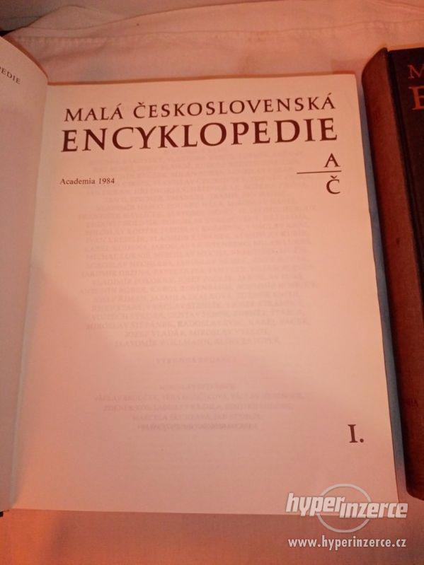 MALÁ ČESKOSLOVENSKÁ ENCYKLOPEDIE 2 ks - 1888 stran - foto 2