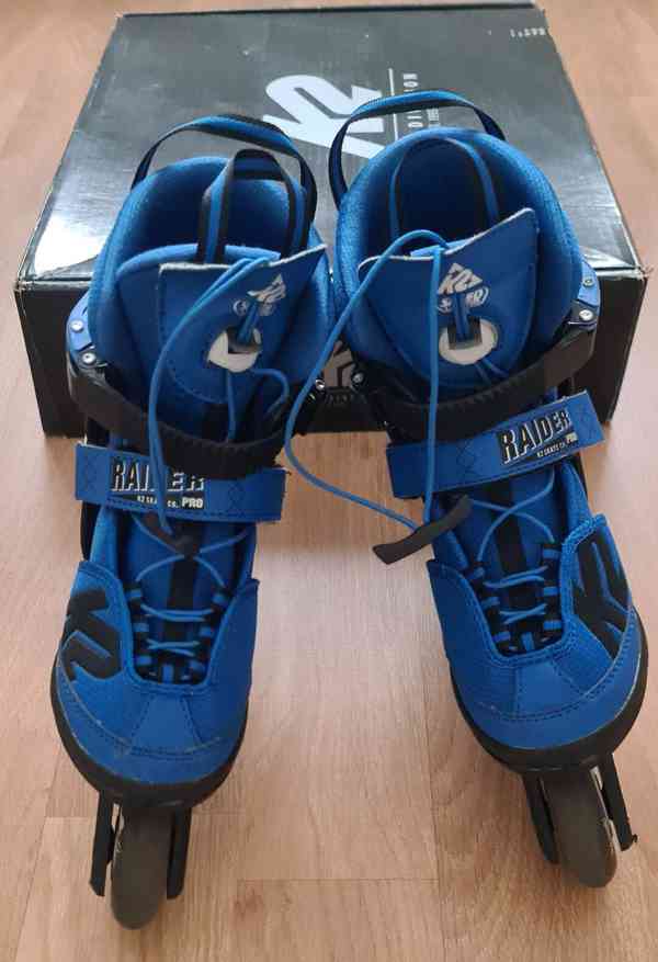 Dětské kolečkové inline brusle K2 RAIDER PRO 29-34 - foto 1