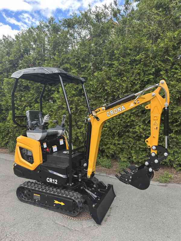 Bagr CR12P , minibagr - diesel kubota - foto 4
