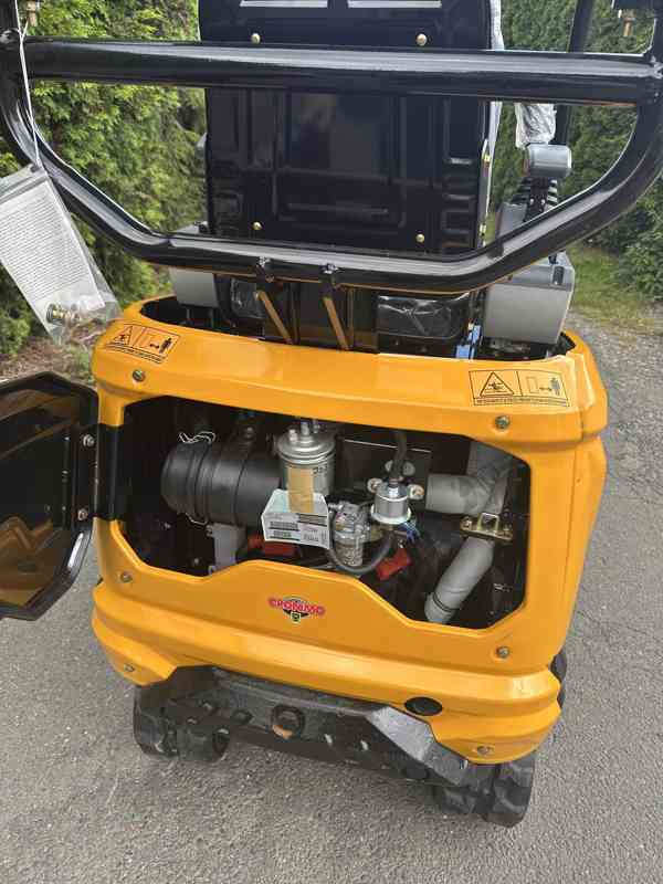 Bagr CR12P , minibagr - diesel kubota - foto 5