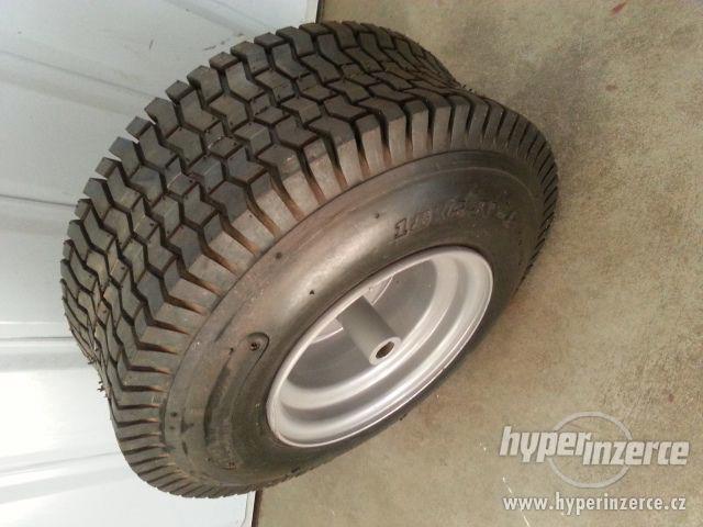 Nové pneumatiky NATIER pro zahradní traktůrek - foto 1