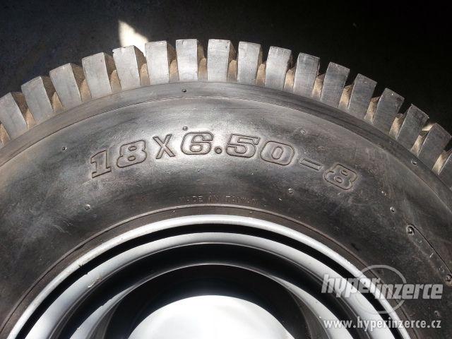 Nové pneumatiky NATIER pro zahradní traktůrek - foto 3