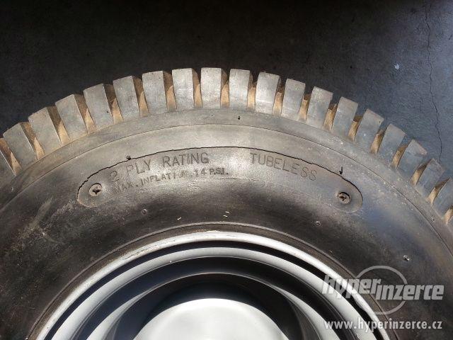 Nové pneumatiky NATIER pro zahradní traktůrek - foto 5