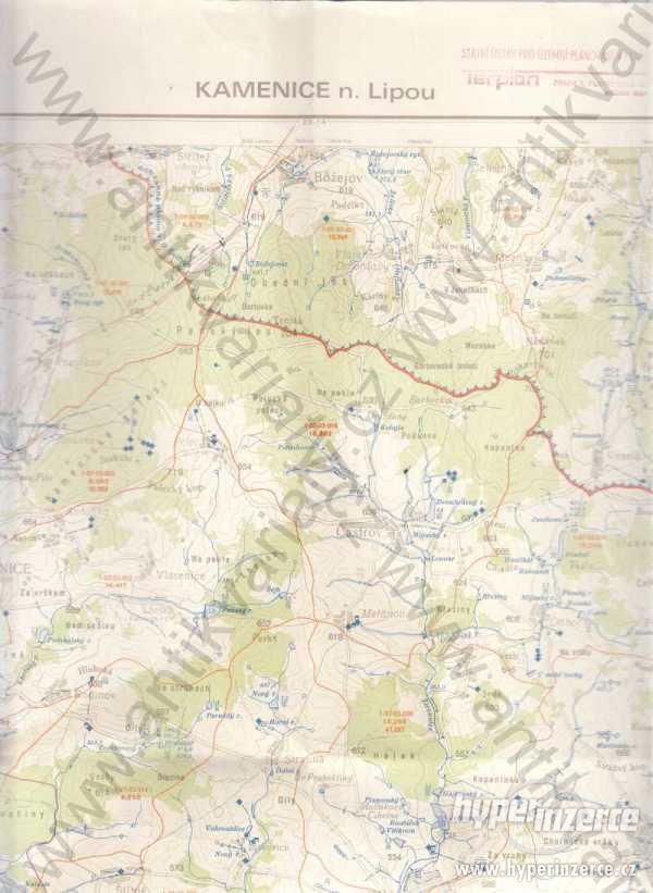 Základní vodohospodářská mapa - Kamenice n. Lipou - foto 1