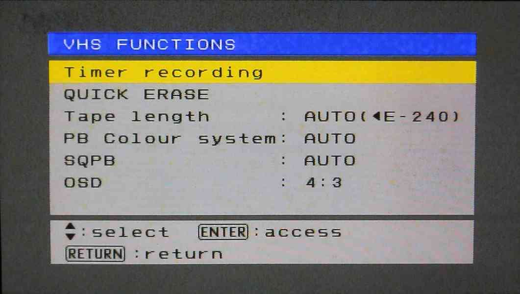 ⚠️VHS-HDD-DVD rekordér Panasonic DMR-EH80 - foto 9
