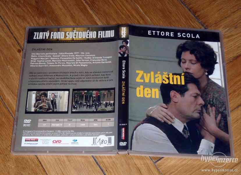 DVD Zvláštní den 1977 Ettore Scola DVD je jako nové, Hudba: