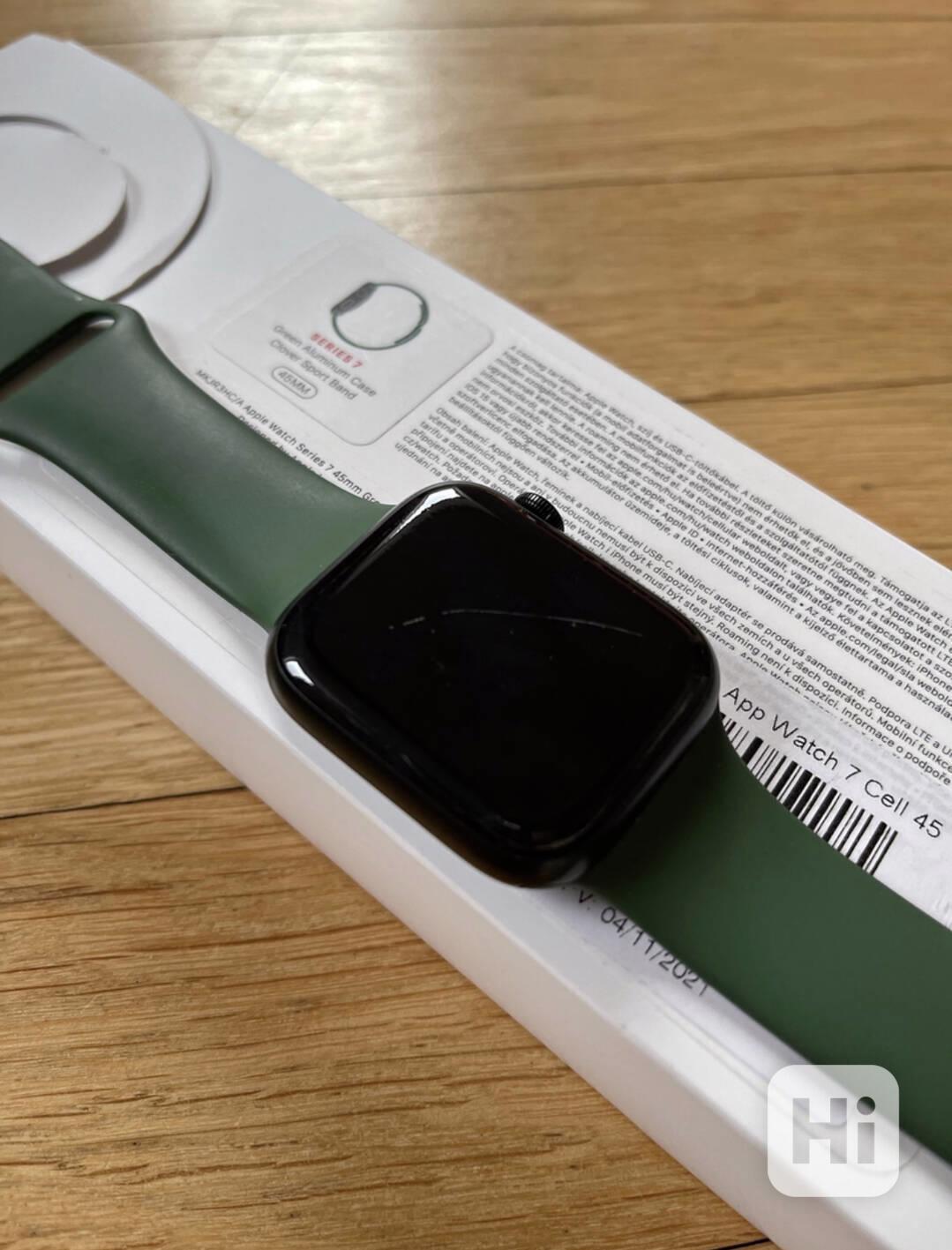Apple Watch 7 Cellular/LTE, 45 mm, Green - foto 1