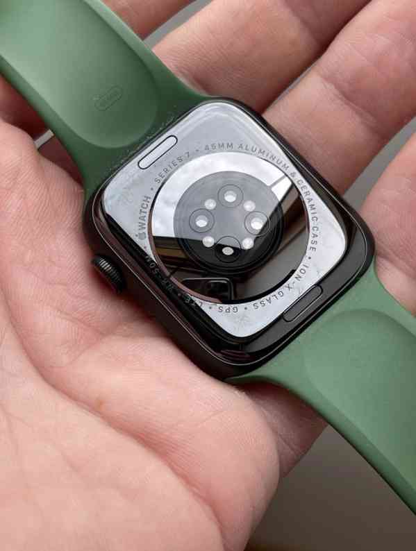 Apple Watch 7 Cellular/LTE, 45 mm, Green - foto 2