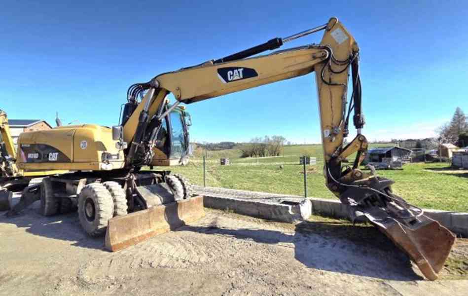 19t bagr opěry SPZ CAT M318 svahovka+3 lopaty - foto 2