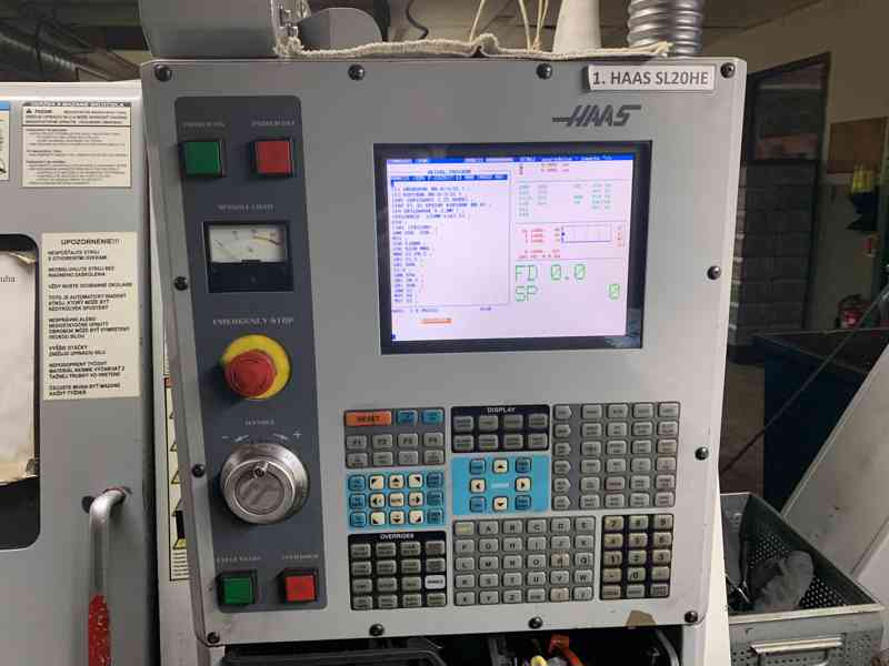 CNC Soustruh HAAS SL 20 HE - foto 2