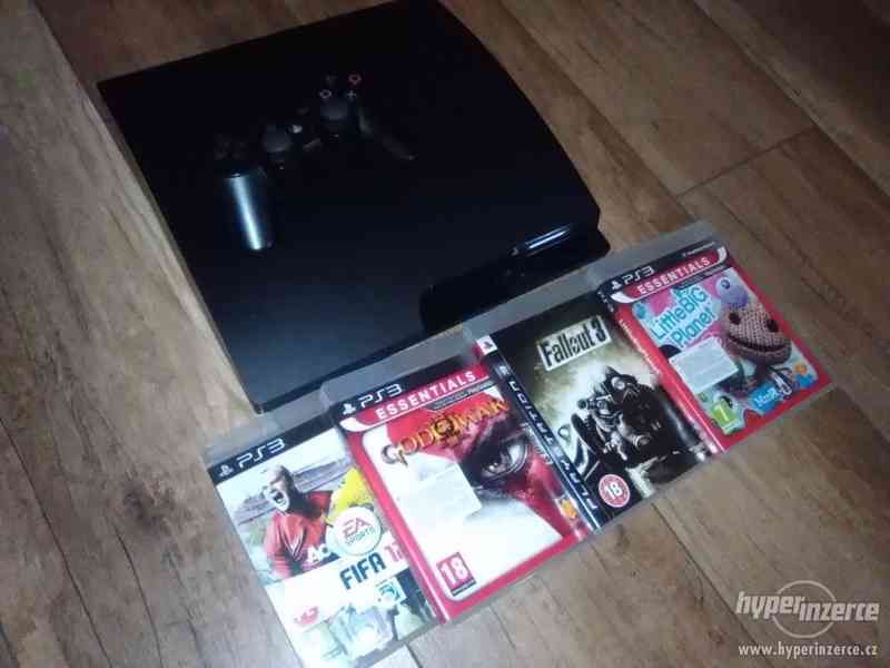 Playstation 3 320GB Slim , Hry, TOP STAV (ps3 slim) !!!! - foto 2
