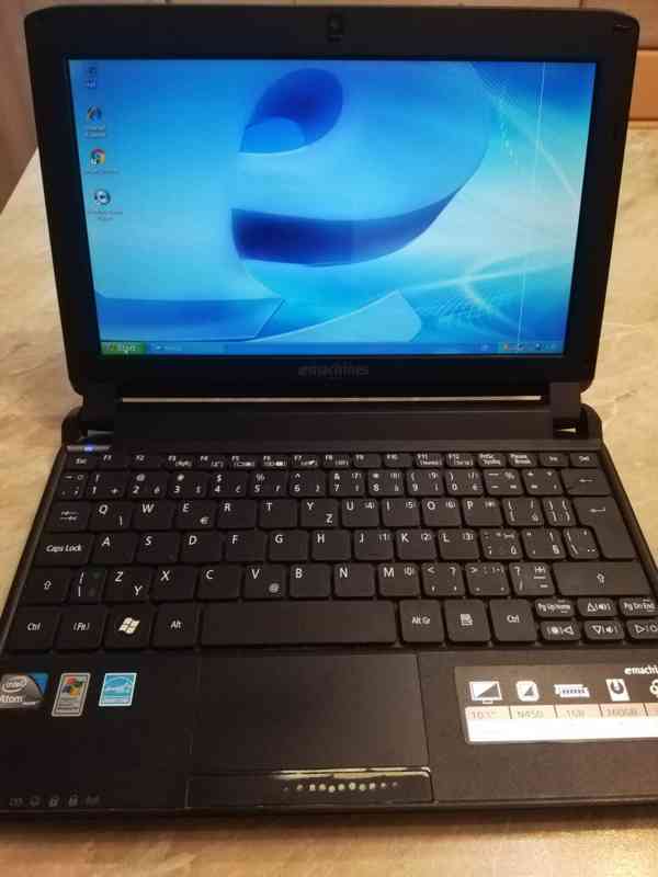 Netbook eMachines EM350 10,1" Intel Atom 1GB 160GB - foto 1