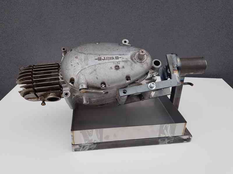 Jawa 50 pionýr, babetta, jawetta polohovadlo na GO motoru - foto 3