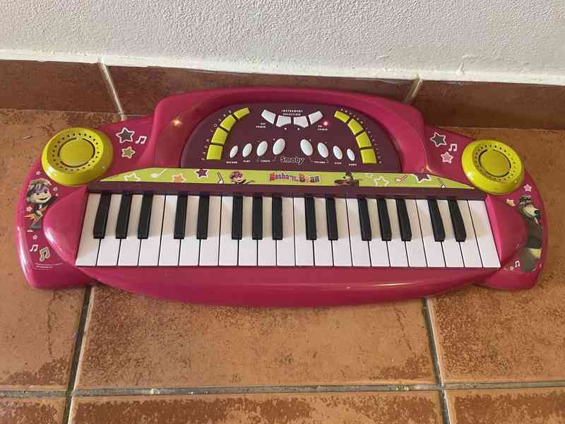 Hudební piano Máša Smoby 510200 - foto 2