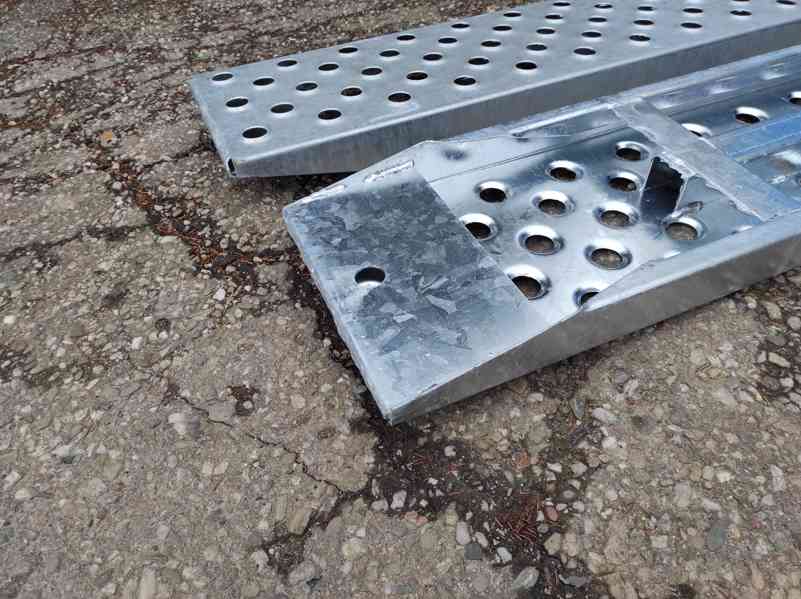 Ocelové nájezdy a hliníkové nájezdy na auto 2, 2,5 a 3m - foto 5