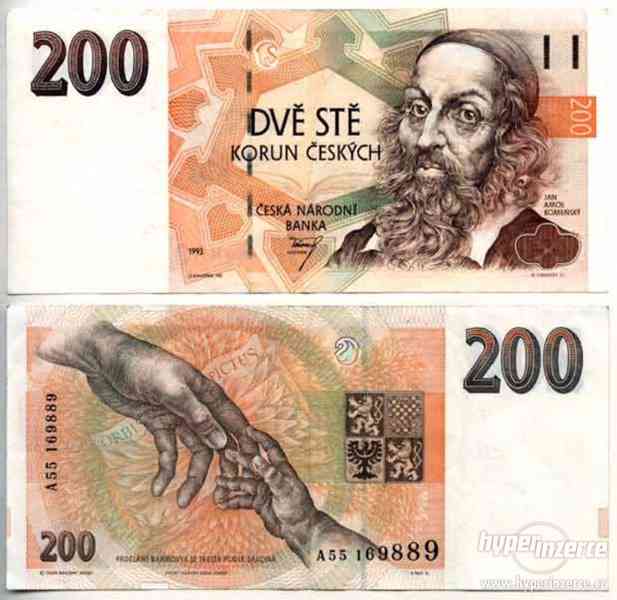 Bankovka 200kč 1993 - foto 1
