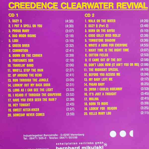 CD - CCR / The Greatest Hits - (2 CD) - foto 2